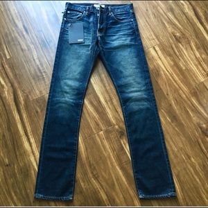 NWT Baldwin size 33 Henley slim jeans.